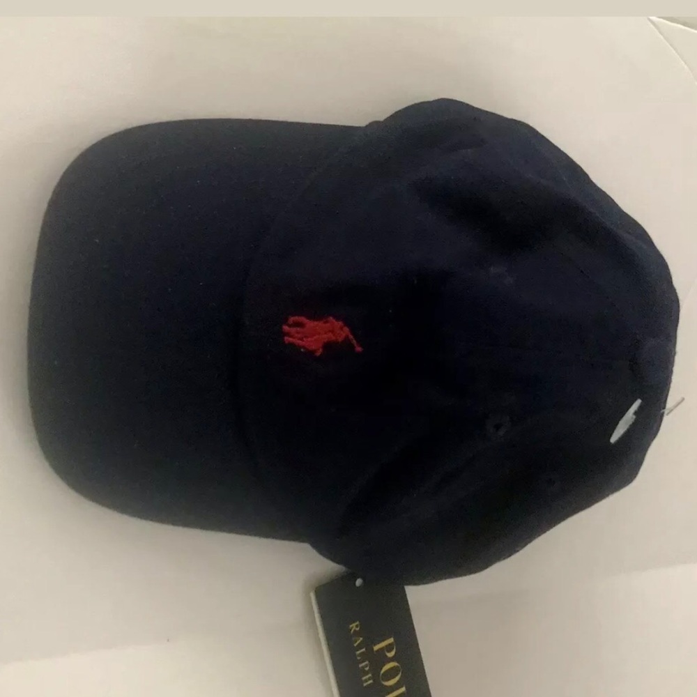 New Girl’s Ralph Lauren Polo Baseball Cap Navy Blue 2T- 4T - Picture 9 of 16
